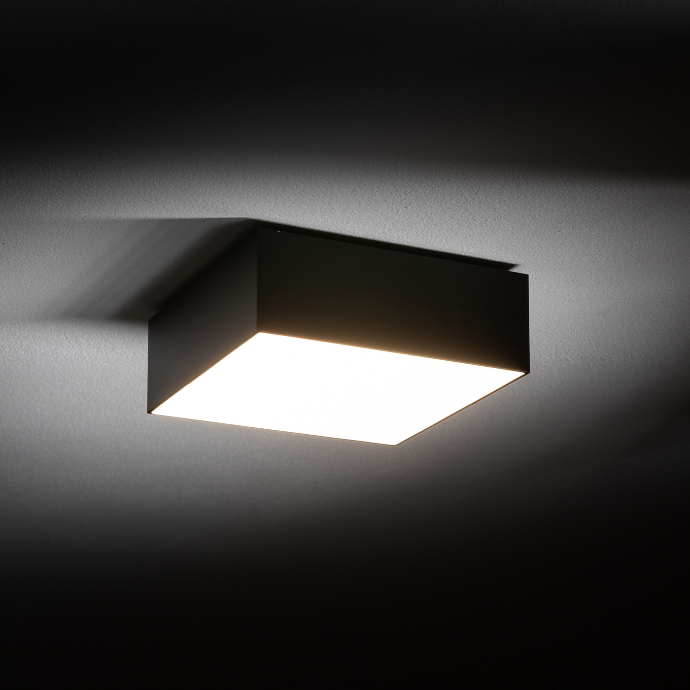 Plafon Lid Square Led W K Czarny Nowodvorski Lampy Pl