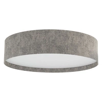 Plafon LAGO L 7xE27 wys.20cm szer.78cm | Szary 11681