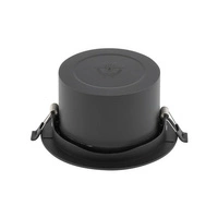 Lampa punktowa podtynkowa EGINA LED szer. 14cm 15W barwa ciepła 3000K | czarny 10557