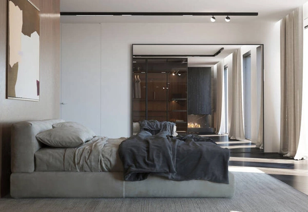 Oprawa LINE LED 20cm 9W barwa ciepła 3000K do szyn magnetycznych | czarny 10143