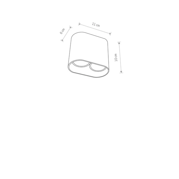 Lampa sufitowa PAG WHITE 9387