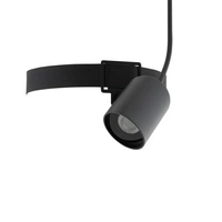 Punktowa lampa przenośna RUMI LED 7W 3000K 320lm dług.100cm wys.9cm IP54 24V | Czarny 11543