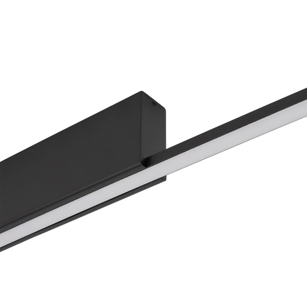 Lampa sufitowa GIAVELLOTTO LED M 25W 3000K 2000lm dług.110.5cm | Czarny 11887