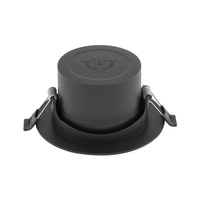 Lampa podtynkowa EGINA LED szer. 11cm 10W barwa neutralna 4000K | czarny 10554