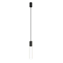 Lampa wisząca CYLINDER BLACK L wys. klosza 35cm GU10 | czarny 7864