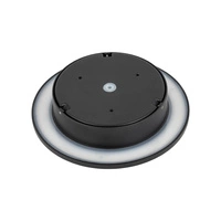 Zewnętrzny Kinkiet ARIA LED L 12W 3000K 750lm szer.24cm IP54 | Czarny 11568