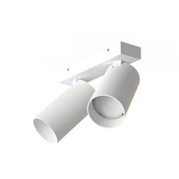 Reflektor sufitowy natynkowy MONO II WHITE szer. 20cm 2xGU10 | biały 7810