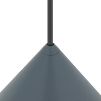 Lampa wisząca ZENITH S wys.130cm szer.20.5cm GU10 IP20 | Umbra blue 11491