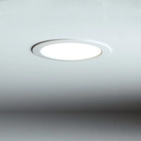 Lampa wpuszczana MYKONOS LED szer. 14cm 10W barwa neutralna 4000K | biały 10538