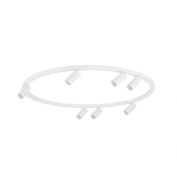 Lampa sufitowa FOURTY ROUND 11945 miniGU10 szer. 80cm | biały