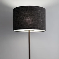 Lampa podłogowa AMARELA E27 wys.163cm szer.46cm kabel200cm | Czarny melanż 11663