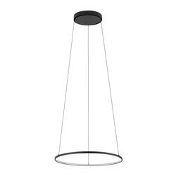 Lampa wisząca CIRCOLO LED szer. 45cm 18W barwa neutralna 4000K | czarny