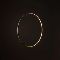 Lampa wisząca CIRCOLO LED SILK OLIVE M wys.140cm szer.60cm 21W 3000K 660lm | Silk olive