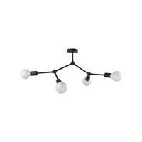 Lampa sufitowa loft TWIG IV czarny szer. 79cm 9140