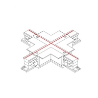 Łącznik X CTLS RECESSED POWER X CONNECTOR 8678 podtynkowy 8678