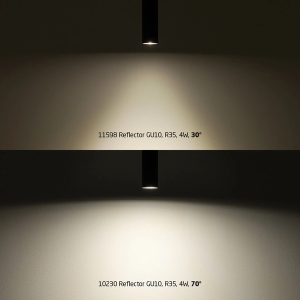 Żarówka LED 4W, Mini GU10 Ceramic, barwa ciepła 3000K | 11598