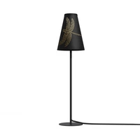 Lampa stołowa TRIFLE BLACK 44cm G9 | czarny/złoty 8077