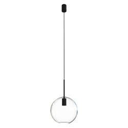 Lampa wisząca SPHERE L śr.25 cm E27 | czarny 7850