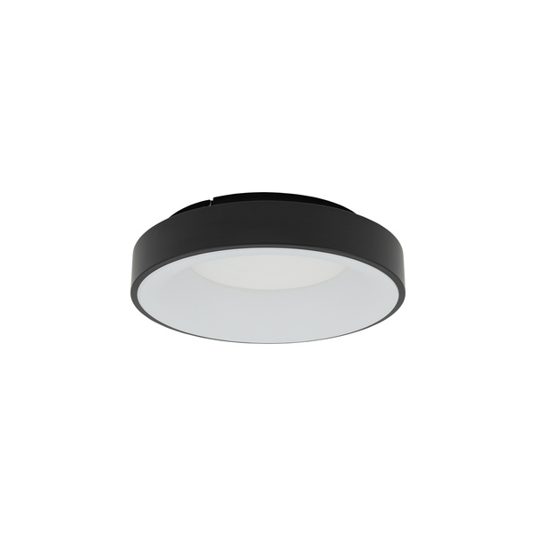 Plafon LED czarny NIKKI ROUND LED 38cm 32W ciepła 3000K | czarny 11206