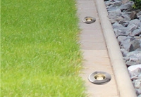 Oprawa najazdowa PICCO LED M srebrny śr. 6cm 9105