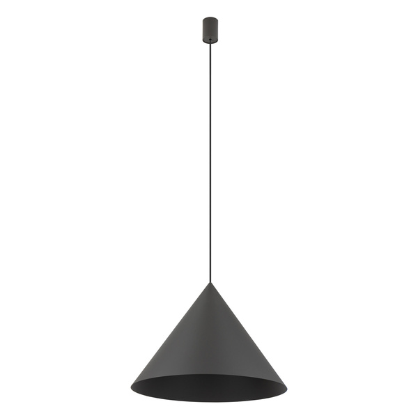  Lampa wisząca ZENITH M UMBRA GRAY śr. 50cm GU10 ES111 | ciemnoszary