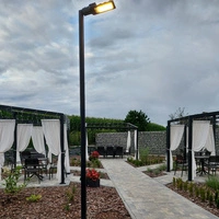 Słupek ogrodowy PATHWAY LED PRO 400 cm 60W IP65 barwa neutralna 4000K | czarny 10633