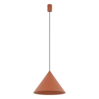 Lampa wisząca ZENITH M wys.130cm szer.35cm GU10 IP20 | Terracotta 11486
