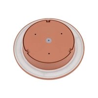 Zewnętrzny Kinkiet ARIA LED L 12W 3000K 750lm szer.24cm IP54 | Brick red 11571