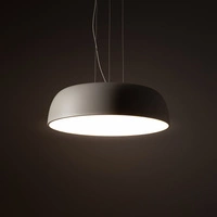Lampa wisząca SATELLITE M szer. 58cm wys.160cm E27 | Silk gray 11231