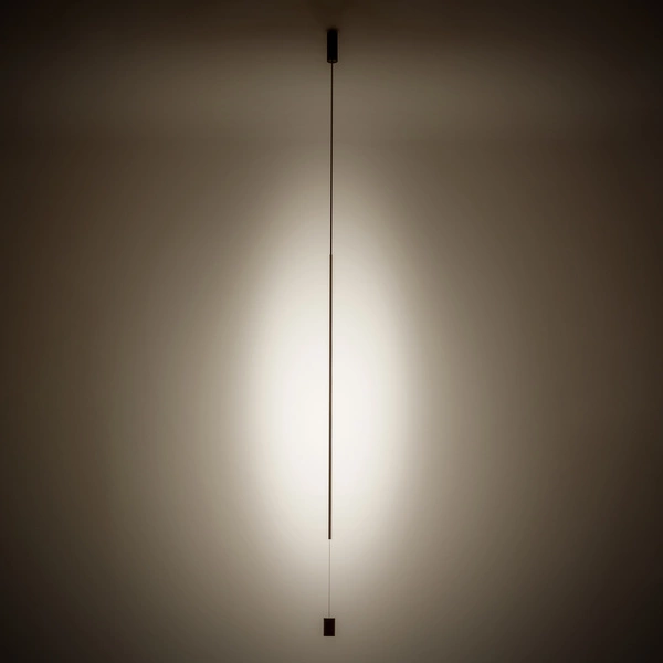 Lampa wisząca VERTIC 300cm LED 19W barwa ciepła 3000K | czarny 10362