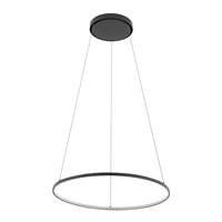 Lampa wisząca CIRCOLO LED szer. 60cm 21W barwa neutralna 4000K | czarny 10862