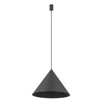 Lampa wisząca ZENITH M UMBRA GRAY śr. 50cm GU10 ES111 | ciemnoszary 10873