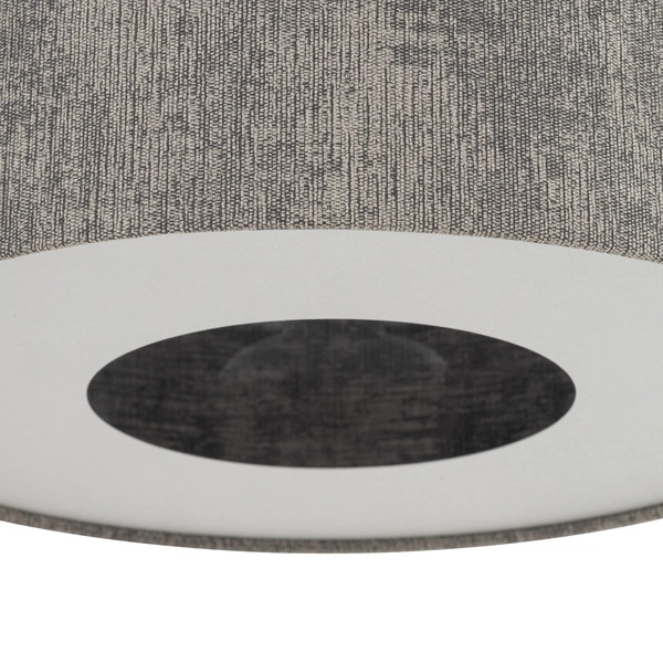 Lampa wisząca LAGO S E27 wys.130cm szer.40cm | Szary 11673