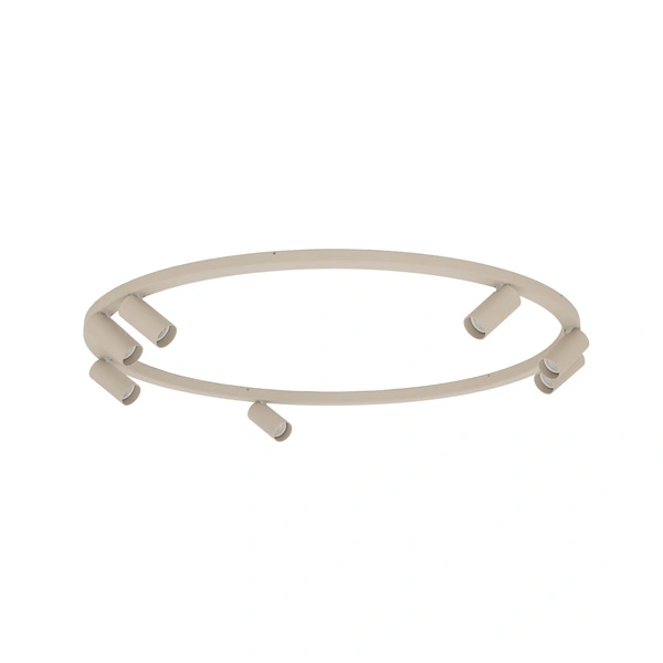 Lampa sufitowa FOURTY ROUND 11948 miniGU10 szer. 80cm | beżowy