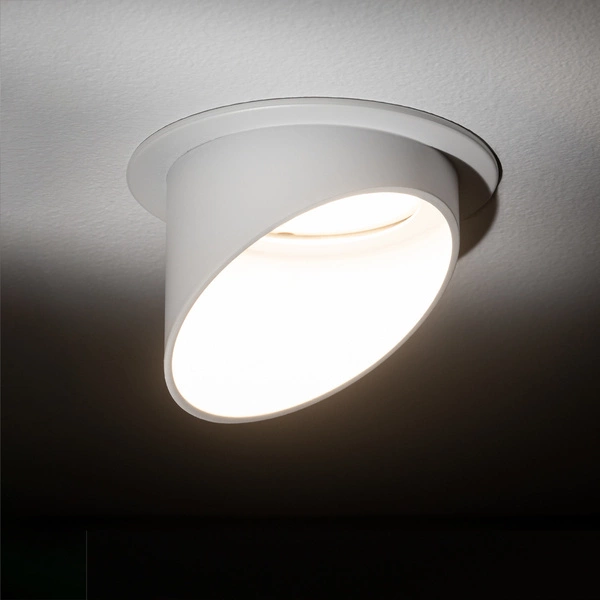 Lampa podtynkowa SOLTA szer. 7.5cm GU10 | biały 10492