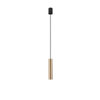 Lampa wisząca BATON SOLID BRASS M wys. 130cm | mosiężny 7851