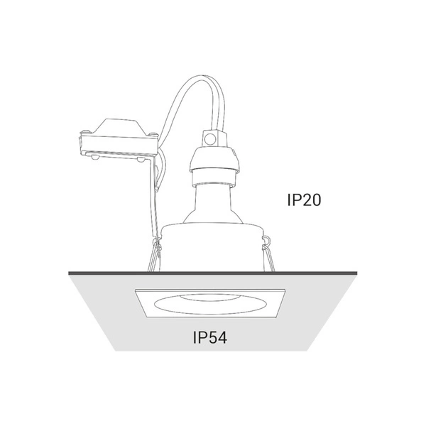 8368 Oprawa oświetl."DELTA WHITE" 8368