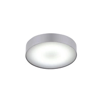 Plafon ARENA SILVER LED 40cm 18W barwa neutralna 4000K | srebrny 10183