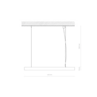 Lampa sufitowa OFFICE PRO LED 120cm 31W barwa neutralna 4000K | biały 10212