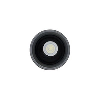 Lampa sufitowa plafon HALO LED | czarna 8196