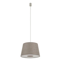 Lampa wisząca TUTOIA E27 wys.135cm szer.46cm | Beż-Silk gray 11682