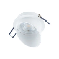 Lampa podtynkowa SOLTA szer. 7.5cm GU10 | biały 10492