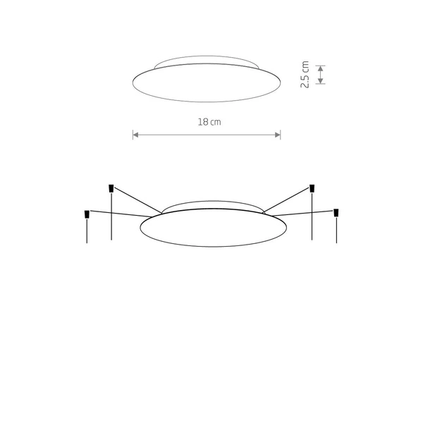 Puszka montażowa 4x 40W CAMELEON CANOPY A MINI | czarny 10018