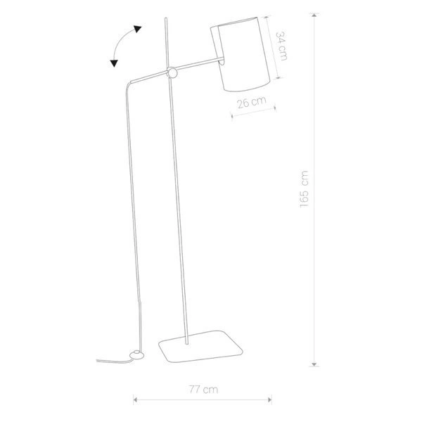 Lampa podłogowa ZELDA 6010