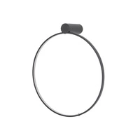 Kinkiet/lampa sufitowa CIRCOLO LED CH-45 18W barwa neutralna 4000K | czarny  10930