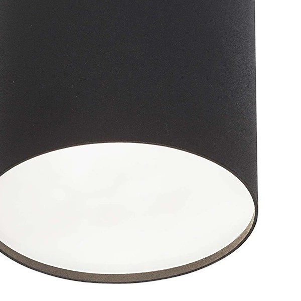 Lampa sufitowa/spot POINT PLEXI BLACK L śr.13cm 6530