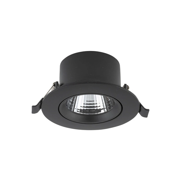 Lampa wpuszczana EGINA LED szer. 9cm 5W barwa ciepła 3000K | czarny 10548