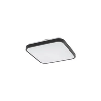 Plafon AGNES SQUARE LED PRO 4000K 16W 1200lm szer.33.5cm IP44 | Czarny 10984