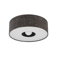 Plafon AMARELA M E27 wys.24.1cm szer.50cm | Czarny melanż 11658