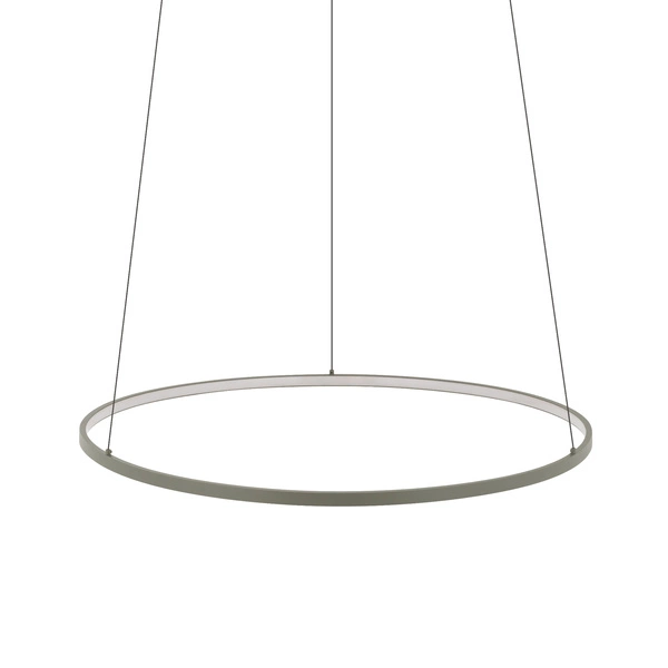 Lampa wisząca CIRCOLO LED SILK OLIVE M wys.140cm szer.60cm 21W 3000K 660lm IP20 | Silk olive